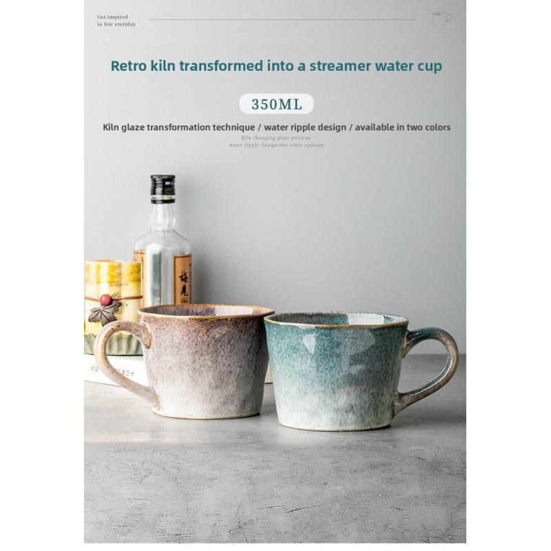 Paartasse Keramik Kaffeetassen Set für Paare 2 Stück Geeignet für Kaffee Wasser Perfekt für den täglichen Heimgebrauch Exquisites Geschenk