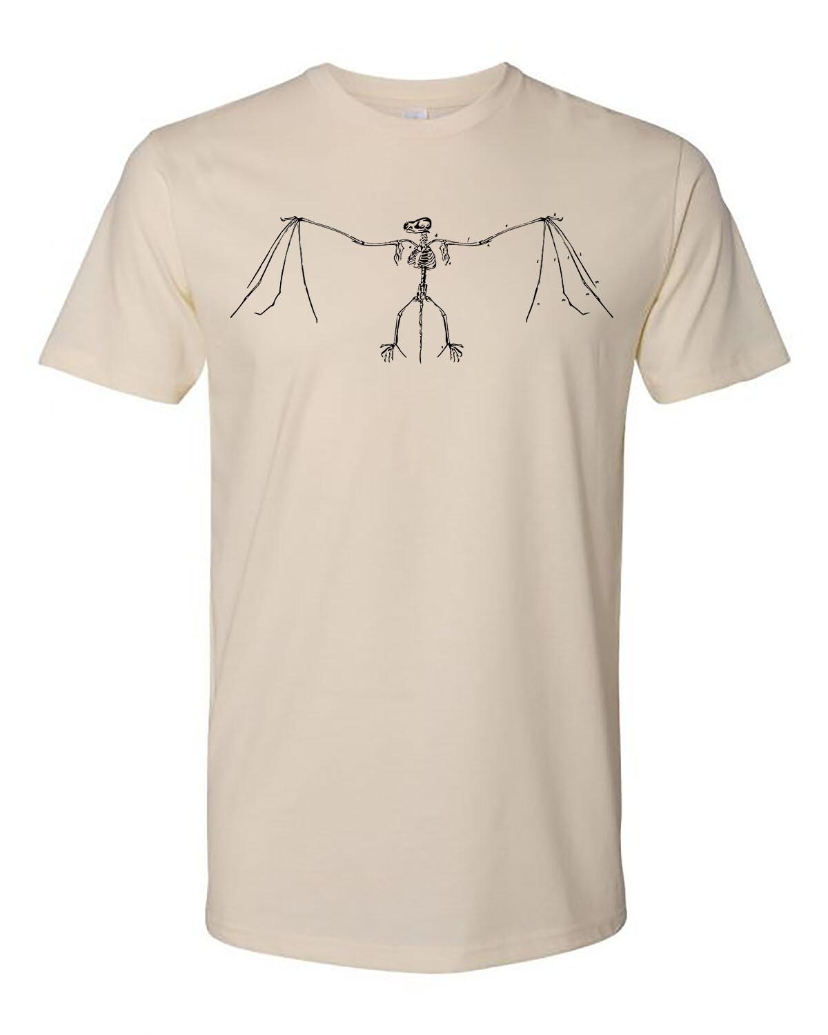 Коттедж Cult Clothing Футболка Хлопок Готика Ведьма Оккультизм Скелет Летучая мышь XXXXL