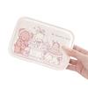 Cartoon Rabbit Cat Jewelry Storage Box PU Leather Portable Jewelry Box  For Home Storage