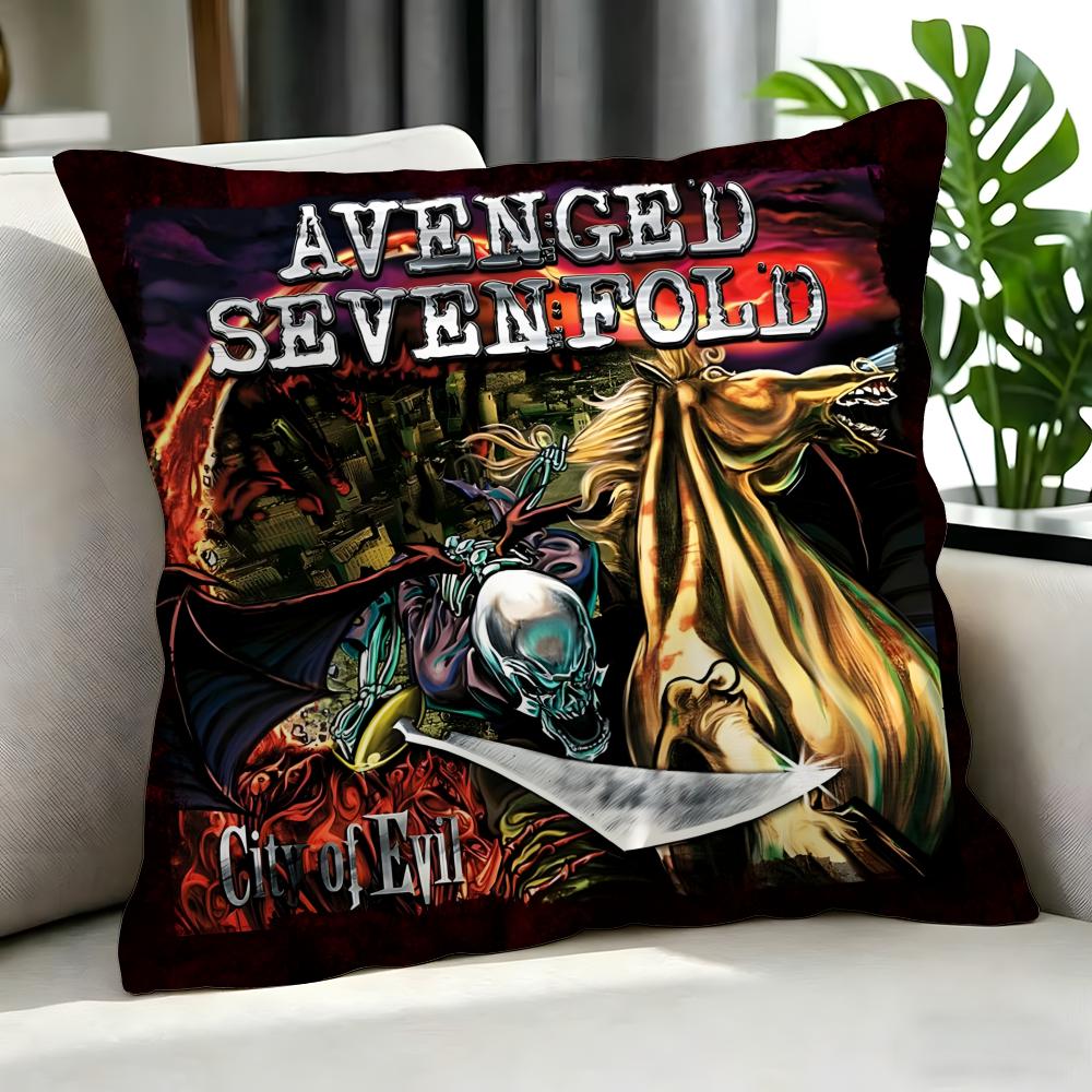 band Avenged Sevenfold Cushion Cover Cushion Cover Set Pcs x x x Pillowcase Decorative Sofa Home Decor