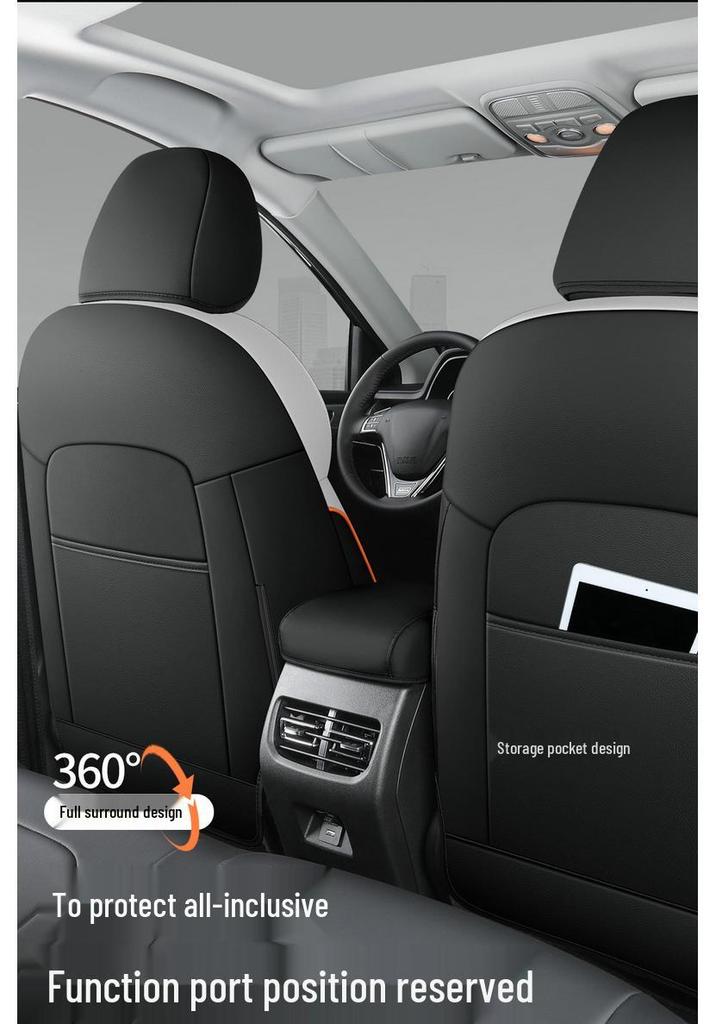 Perforated Leather Seat Covers for Haval M6 Plus 21/25 Models - Full Surround Cushion