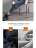 Women's High-Waisted Fleece-Lined Jeans - 2021 Autumn/Winter Slimming Warm Carrot Pants