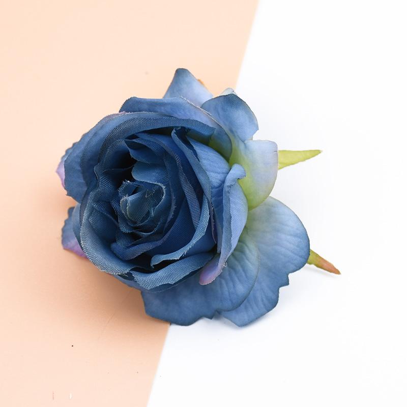 10/20 Stück Künstliche Blumen Seidenrosen Wand Scrapbooking Kränze DIY Geschenke Süßigkeitenbox Haus Zimmer Hochzeit Außen Dekoration Handarbeit