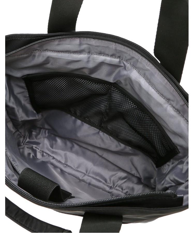 Jillstuart Men Acc [Brooks] Logo-Detailed Nylon Tote Bag Black Juba6F532Bk