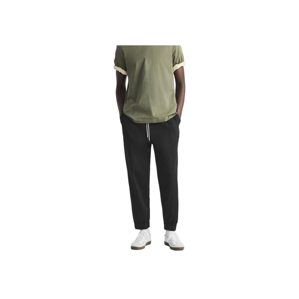 Zara Comfortable Solid Color Simple Versatile Casual Pants Men bottoms Black 4758635-800