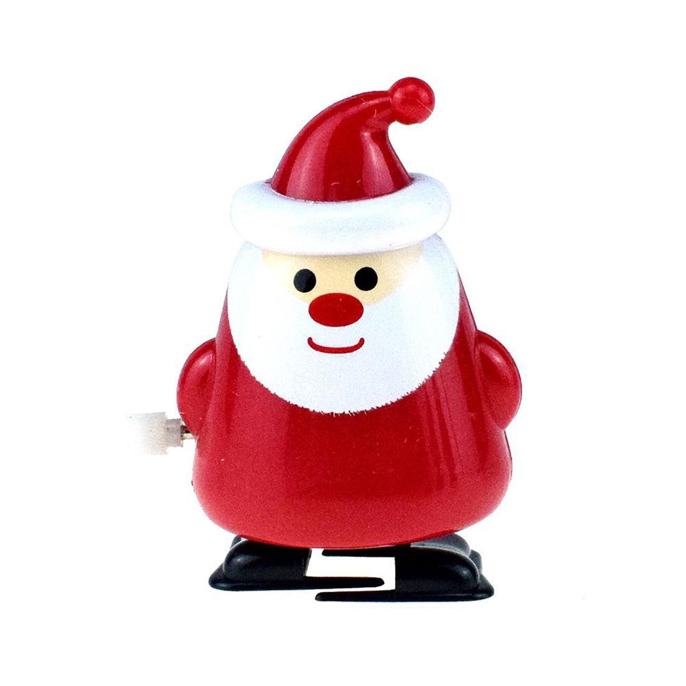 Plastic Santa Claus Toys Wind Up Clockwork Toy For Kids Toy Christmas Gifts Prop,Prop