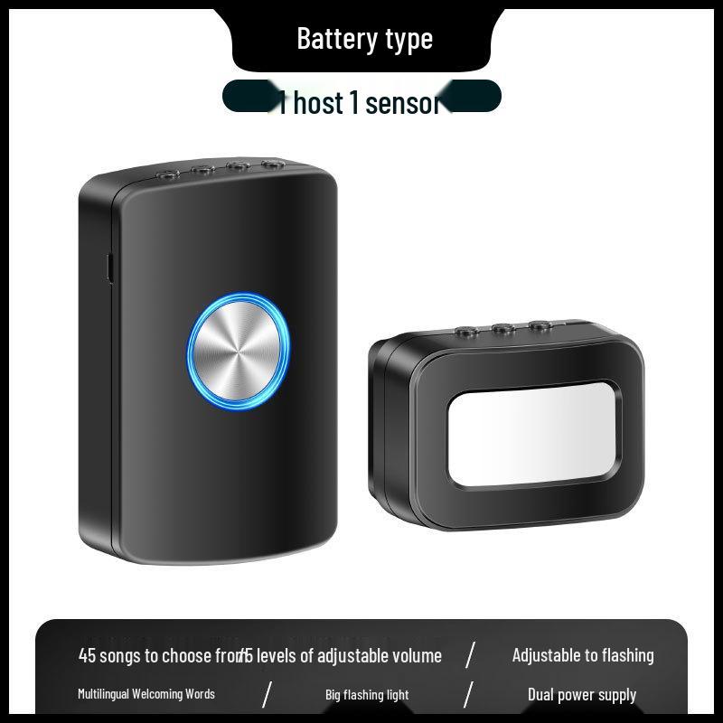 Infrared Wireless Motion Sensor Alarm & Welcome Doorbell