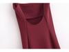 2025 Spring Women's European & American Style Elastic Sling Slimming Dress
