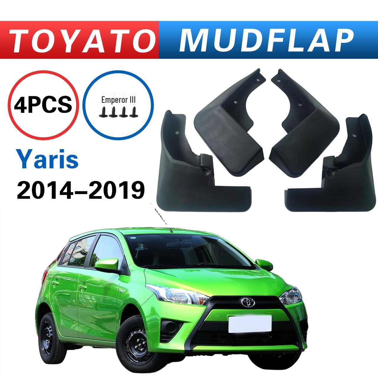 Брызговики для Toyota Yaris Vios XP150 2014 30*9.5*20 cm