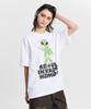 HOODHOOD Alien Invasion Short Sleeve T-Shirt White