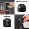 1pc, Universal Wine & Champagne Bottle Stopper, Vacuum Seal Silicone Cork, Reusable Freshness Retainer, Plastic Bar Accessory Tools