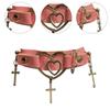 Heart Choker Gothic Cross Choker Necklace Leather Choker Necklace Women Halloween Jewelry