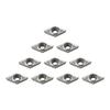 CNC Insert Versatile 10pcs For Aluminum DCGT11T302 AK Carbide Inserts for Good Properties in Dirty Environments