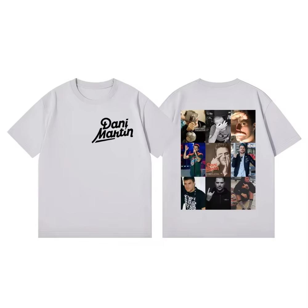 Rock Singer Dani Martin Graphic T Shirts Summer High Quality Fashion Short Sleeve Top Men Women Casual pure Cotton Tshirts