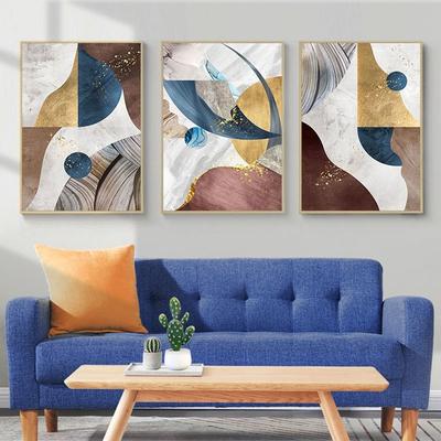 No Framed Modern Abstract Painting Canvas Prints Wall Decorative Posters for Living Room Office Home Decor Artwork