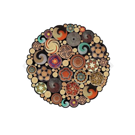 Dekoracyjny, zmywalny dywan antypoślizgowy