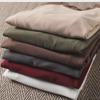 Men's Double-Sided Velvet Sweatshirt - Soft, Comfortable, Raglan Sleeves, Long-Sleeve Top for Autumn/Winter.