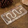 Snake Skeleton Specimen Gothic Natural Science Decor Home Office Desk Curiosity Ornament Acrylic Material Special Gift