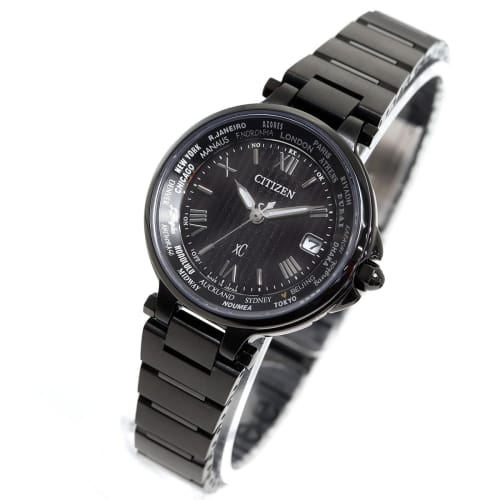 

Citizen XC Women s X-Cie Eco-Drive Water-Resistant Radio-Controlled Watch, Limited Edition, Black, EC1016-51E