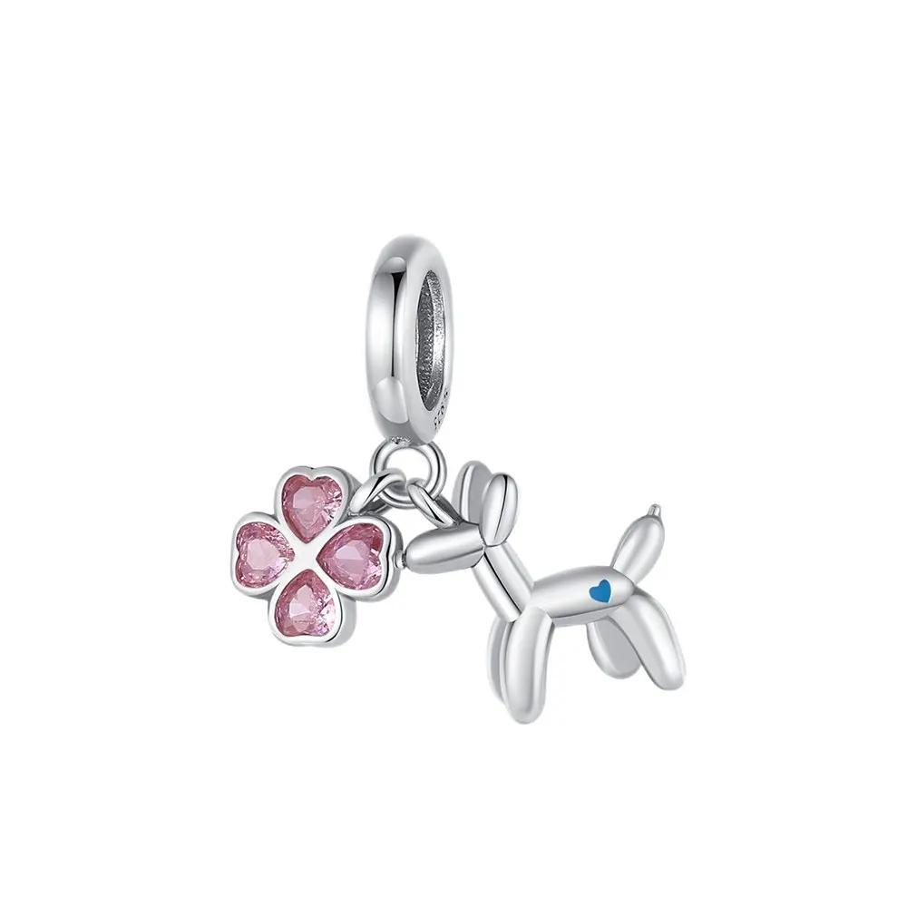 Rotating Cute Claw Pendant Copper Colors Charm Beads Fit Original Charms Bracelet Beads For Women Jewelry Making Gifts