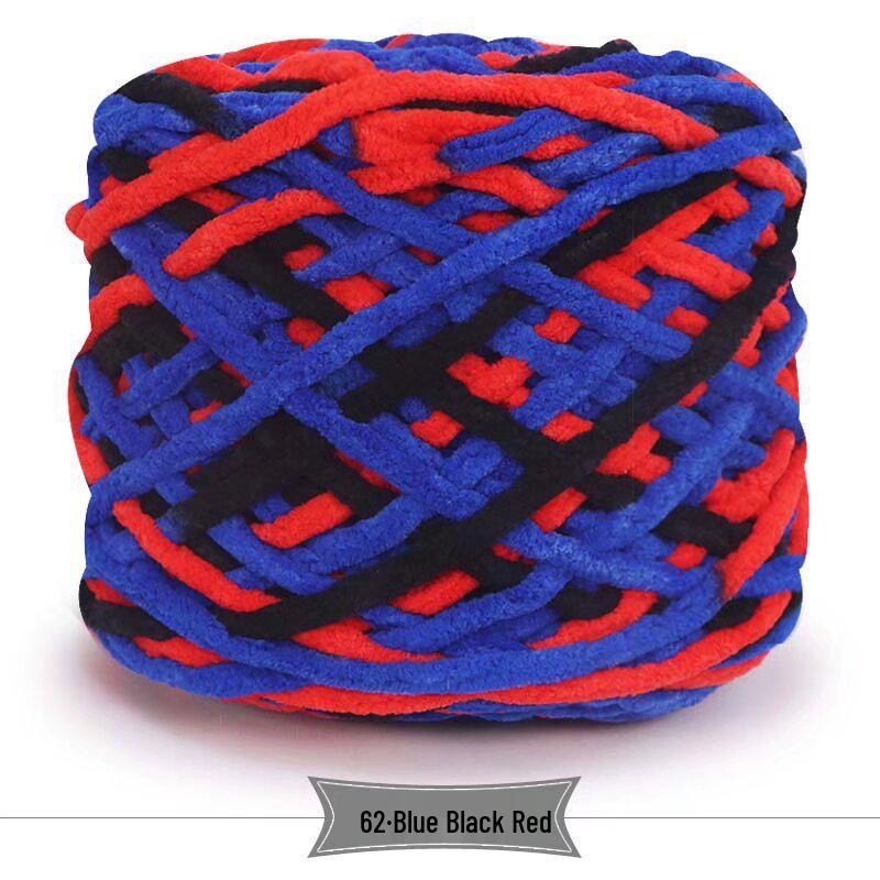 3.3 Große Eiswollknäuel für handgestrickte Häkelschuhe & zum Weben von Schals - Dicke Wolle für Damen & Herren