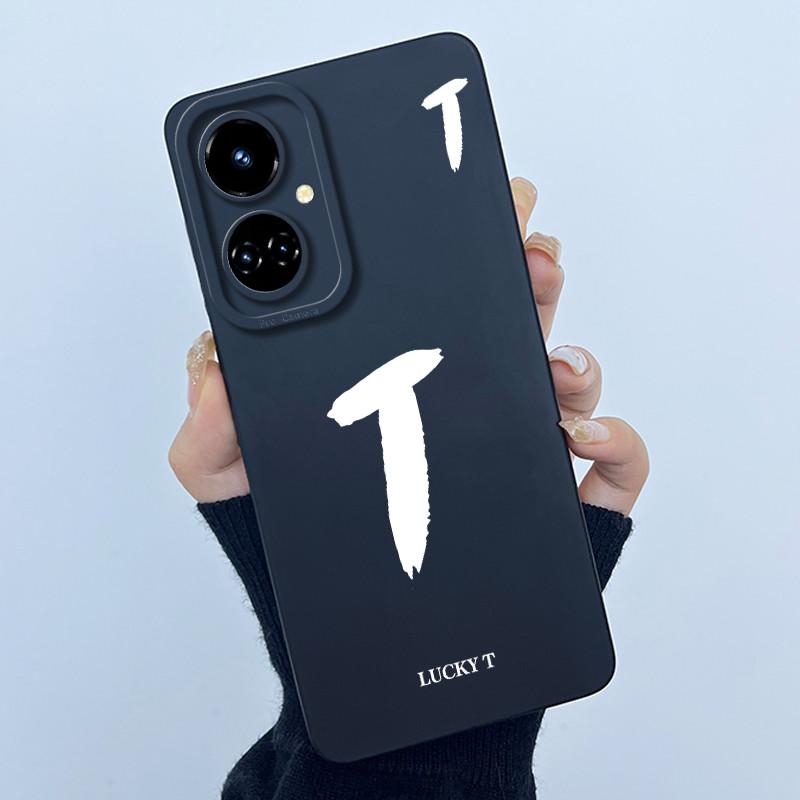For Tecno Camon 19 Pro Camon19 19Pro Case Cute Letter Shockproof Soft Silicone Back Cover For Tecno Camon 19 Neo CH6i Phone Case