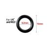 20Pcs Power Pressure Washer O Rings for 1/4" Quick Coupler Direct Replace M22 Quick Connect Rubber O Rings Black Accessory