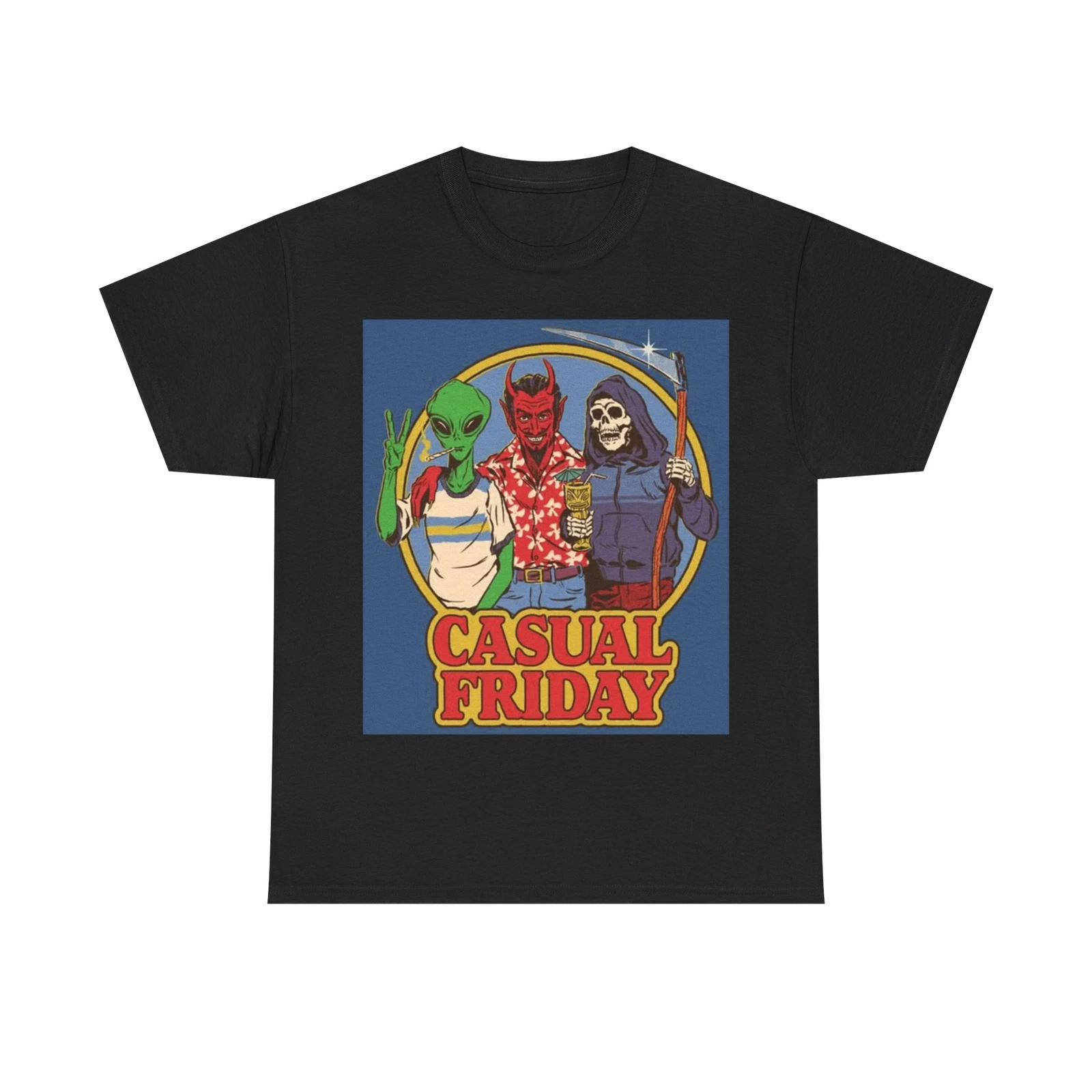 Men s and Women s T-shirts Casual Friday XS