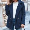 Elegant Faux Fur Cashmere Women Coat Autumn Winter Warm Solid Color Female Plush Overcoat Pocket Casual Teddy Outerwear