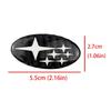 2025 New Car Steering Wheel Center Emblem Badge Sticker for Subaru Subaru Outback Legacy Impreza Forester XV Tribeca STI WRX BRZ X4