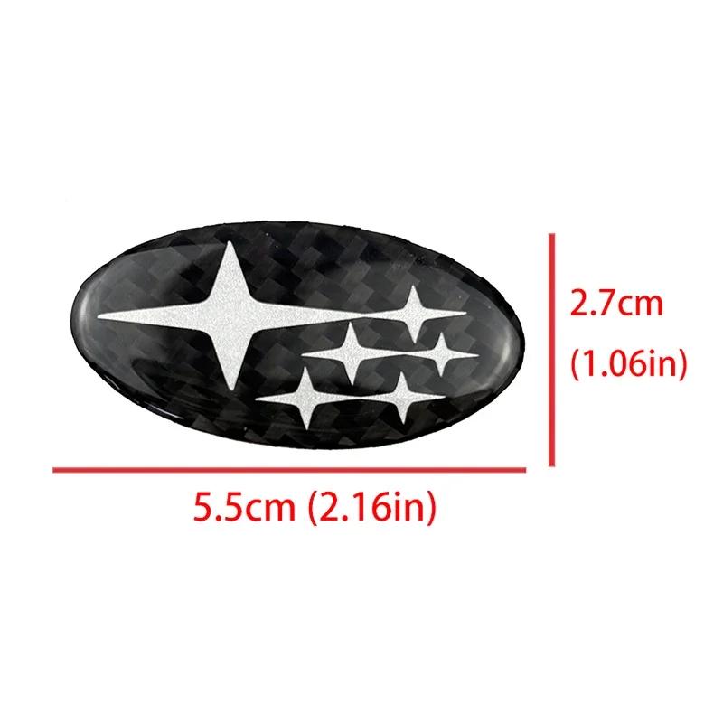 2025 New Car Steering Wheel Center Emblem Badge Sticker for Subaru Subaru Outback Legacy Impreza Forester XV Tribeca STI WRX BRZ X4