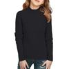 Children's Fashionable Casual Half-high Collar Bottoming Shirt Long-sleeved Top