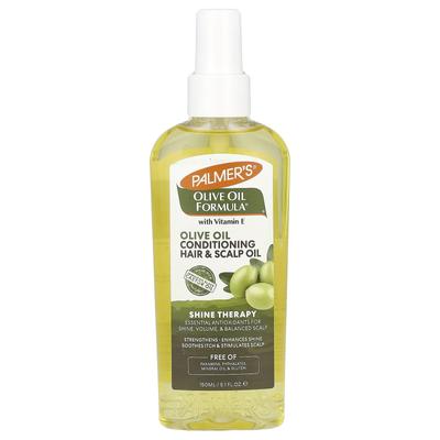 Com Vitamina E, Óleo Condicionador e Óleo para o Couro Cabeludo, Fórmula de Azeite de Oliva®, Shine Therapy, 150 ml (5,1 fl oz)