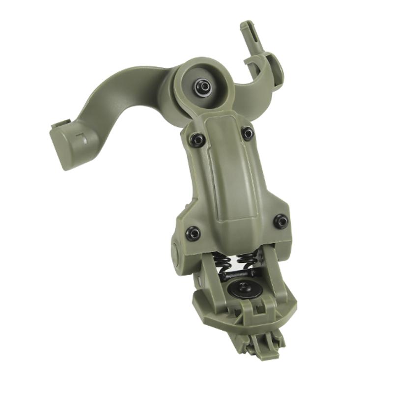 Horký prodej Střelecká náhlavní souprava Držák Sada Rotace Adaptér na lištu helmy Vhodný pro OPS Core ARC a Team Wendy M-LOK Lišta Montáž sluchátek