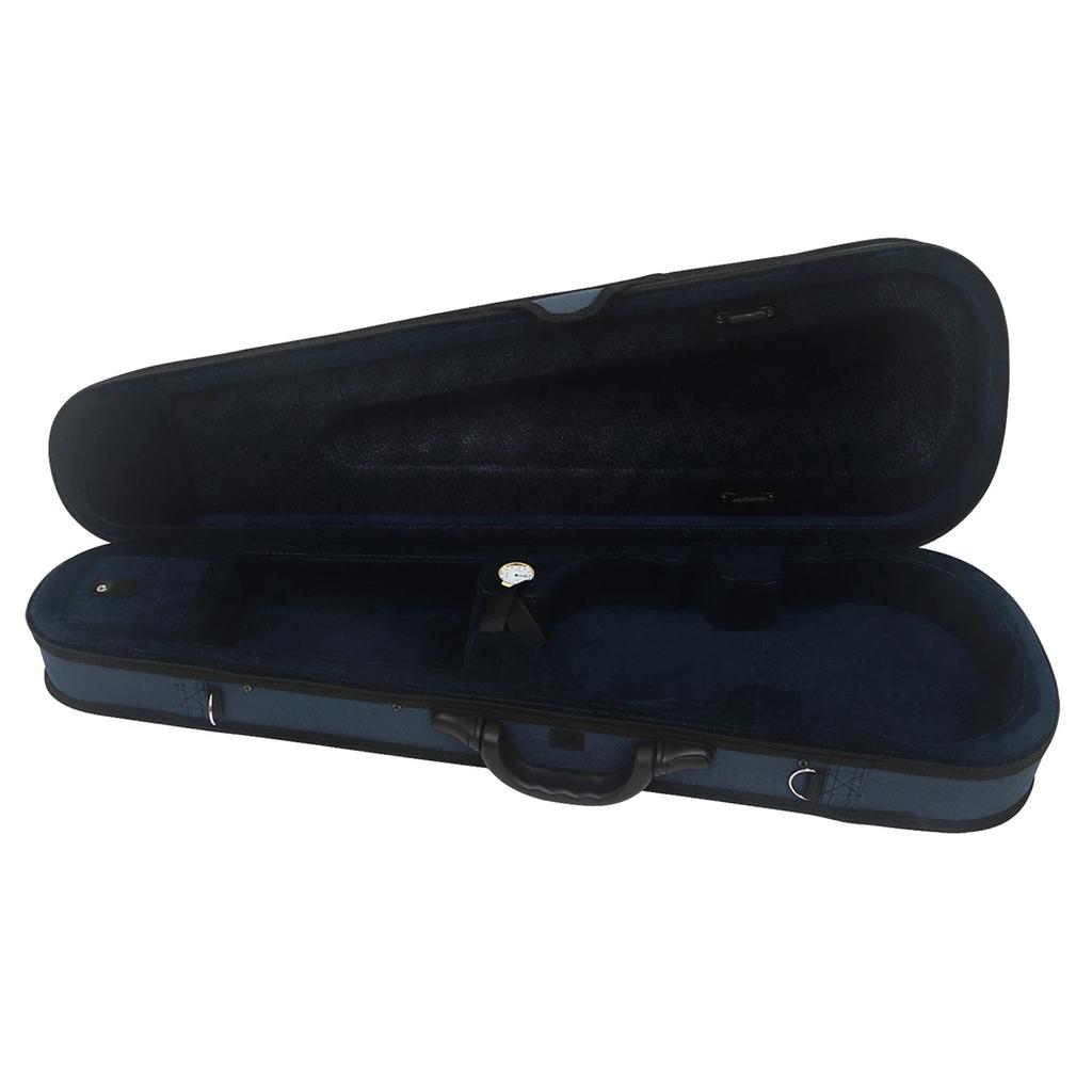 IRIN Violin Case Portable Violin Soft Lining Suitcase Blue Oxford Cloth Violin Storage Bag String Instrument Parts Accessories