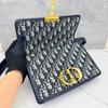 [Pre-Owned] 30 Montaigne Oblique Embroidered Monogram Flap Adjustable Shoulder Strap Montaigne Box Bag Leather Details Large - Excellent #MTXZH9