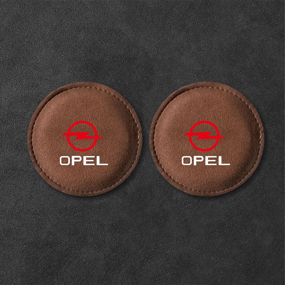 2PCS Car Cup Holder Mat Pad Anti-slip Coaster Auto Interior Accessories For Opel Astra Insignia Mokka Zafira Car Wheel HubcapVDX3