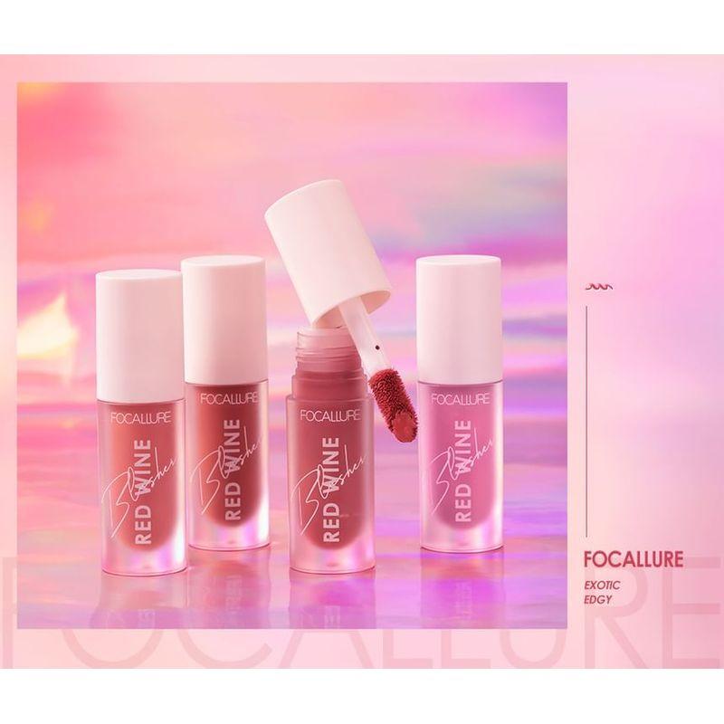 FOCALLURE - HANGOVER Red Wine Blusher - 4 Colors
