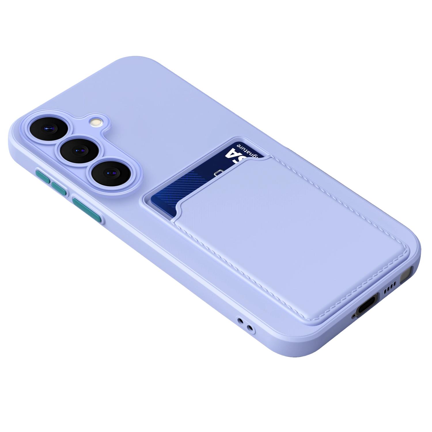 For Samsung Galaxy S26 Case Flexible TPU Phone Cover with Back Card Slot