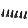 6PCS Guitar Hex Head Screws Double Tremolo Bridge Saddle String Locking Screw with Taper Tip