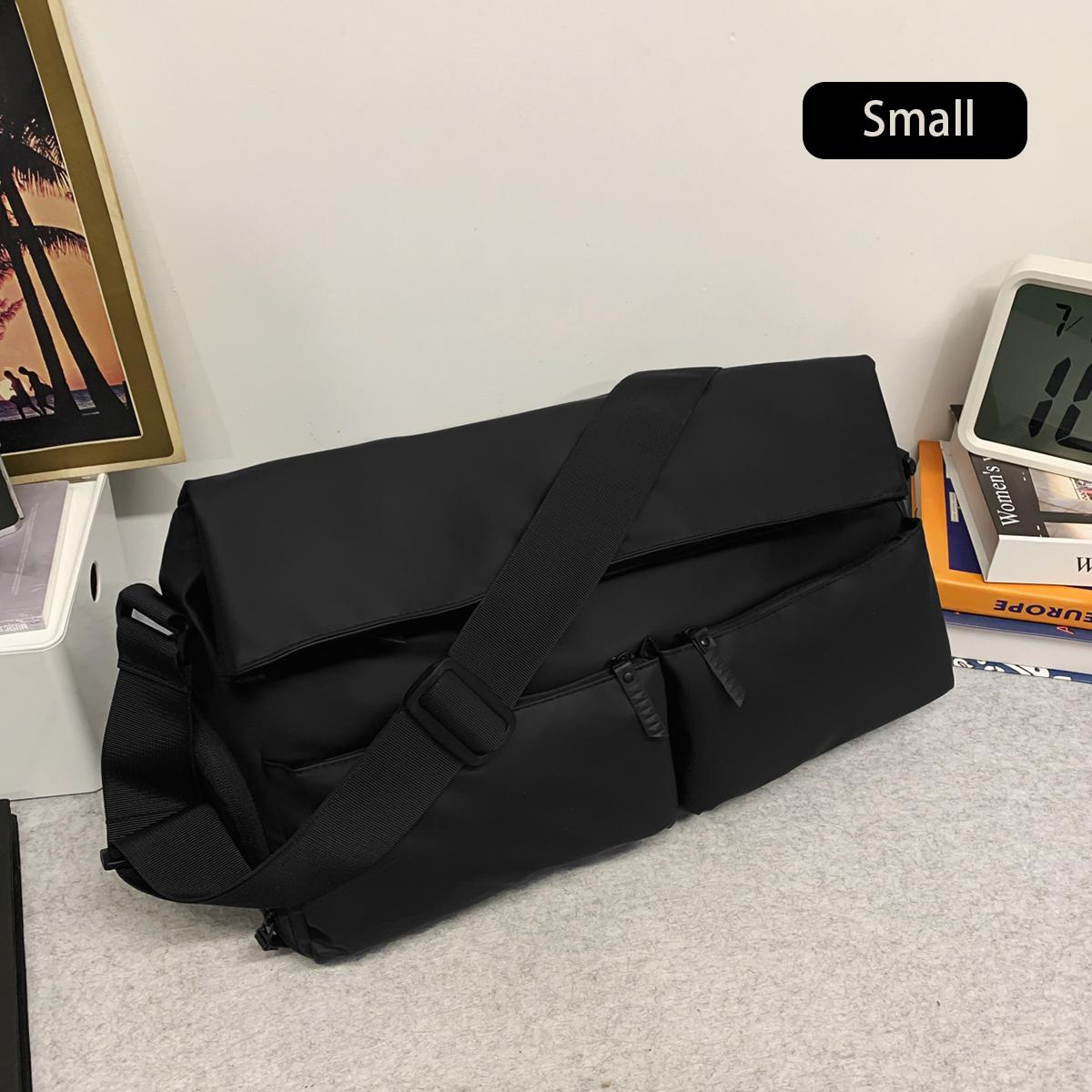 

New Men s Bag Large Capacity Business Casual Men s Shoulder Crossbody Bag Waterproof and Wear-Resistant Multi-Flap Pocket