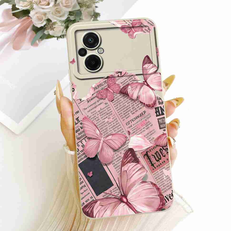 For Xiaomi Poco M5 4G Case Soft Silicone Beautiful Pattern Phone Back Cover For Xiaomi PocoM5 Poco M5 Casing Fundas Capa