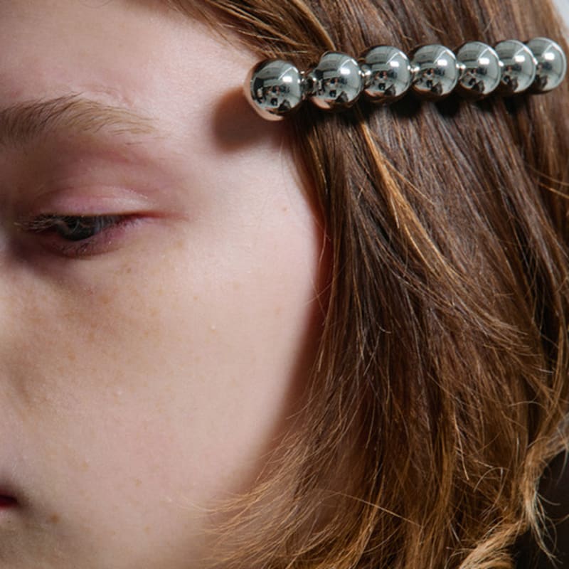 

MONDAY EDITION drop drop drop Hairpin silver