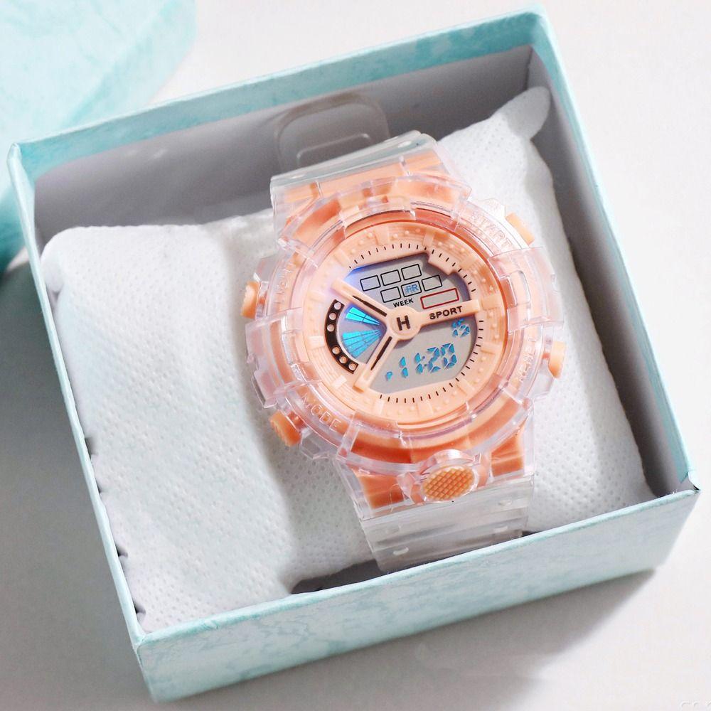 Cheap Waterproof Gradient Electronic Watches LED Digital Watches Sports ...