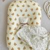 Multifunctional Babynest Lounger Infants Rest Cushion Portable Newborns Bed for Girls Boys Comfortable Travel Bed Cot