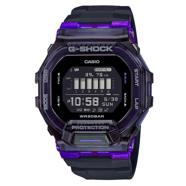 

G-SHOCK G-SQUAD Smartphone Link Casio Digital Watch Black Purple GBD-200SM-1A6