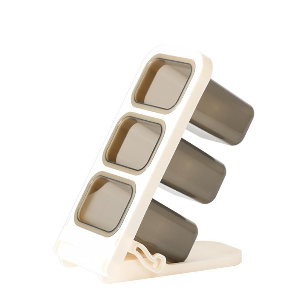 Large Capacity Desktop Storage Box Multifunctional Removable Pencil Container Foldable Makeup Brush Storage Box
