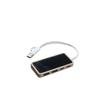 4-Port Bamboo USB Hub for Mobile and PC