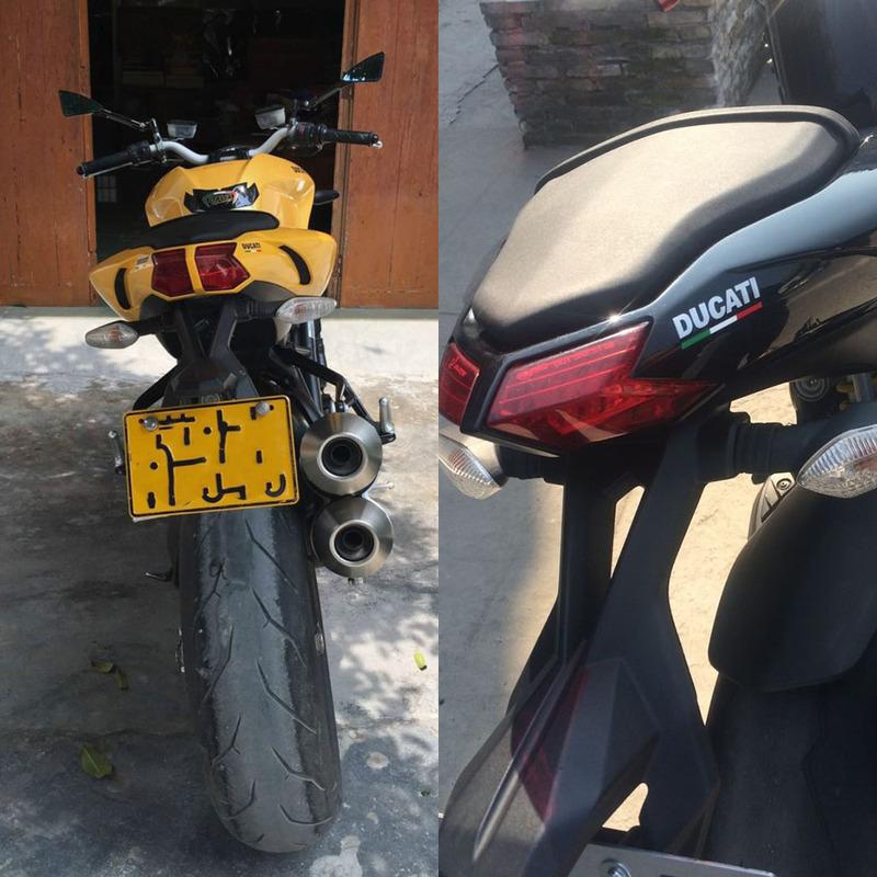 LED Brake Light For DUCATI Streetfighter 848 1100 2012 2013 2014 Motorcycle Integrated Blinker Lamp Rear Stop Taillight