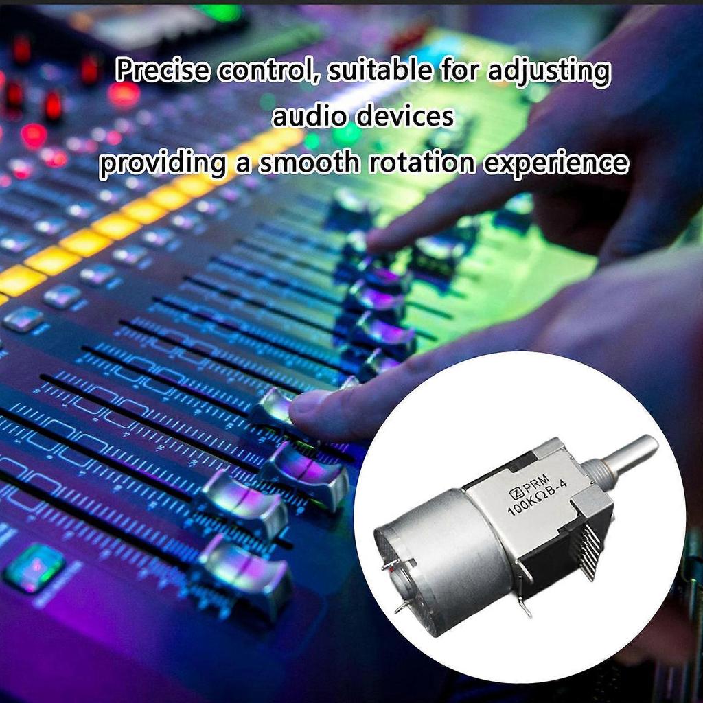 Volumeregelaars Paneel 100K ALPS motor Potentiometer Afstandsbedieningen Versterkers Volumes voor Voorversterker Eindversterker Hoofdtelefoon Geluid
